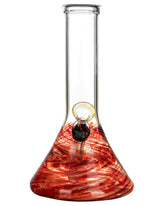 8" Raked Beaker Water Pipe - Discreet Smoker